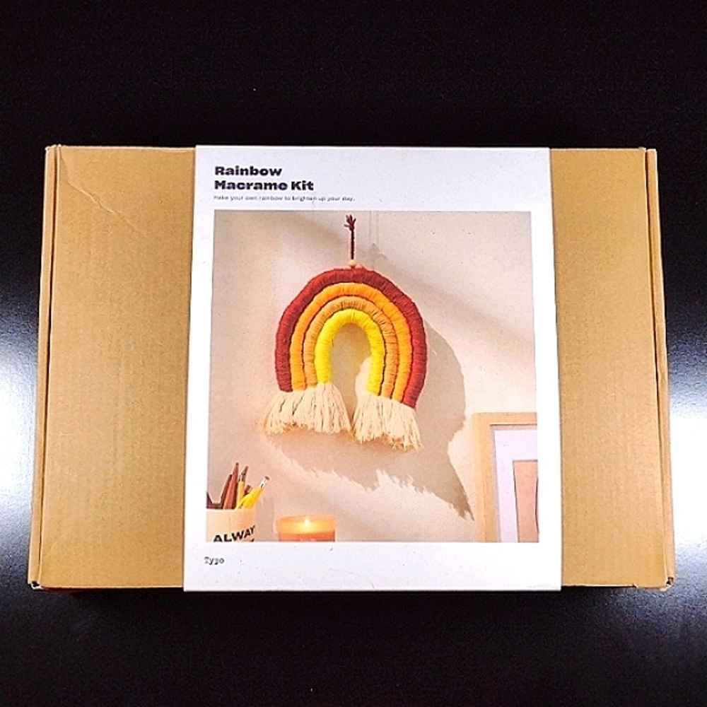 Rainbow Macrame Kit